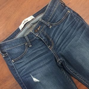 Ripped Hollister Skinny Jeans Size 1R